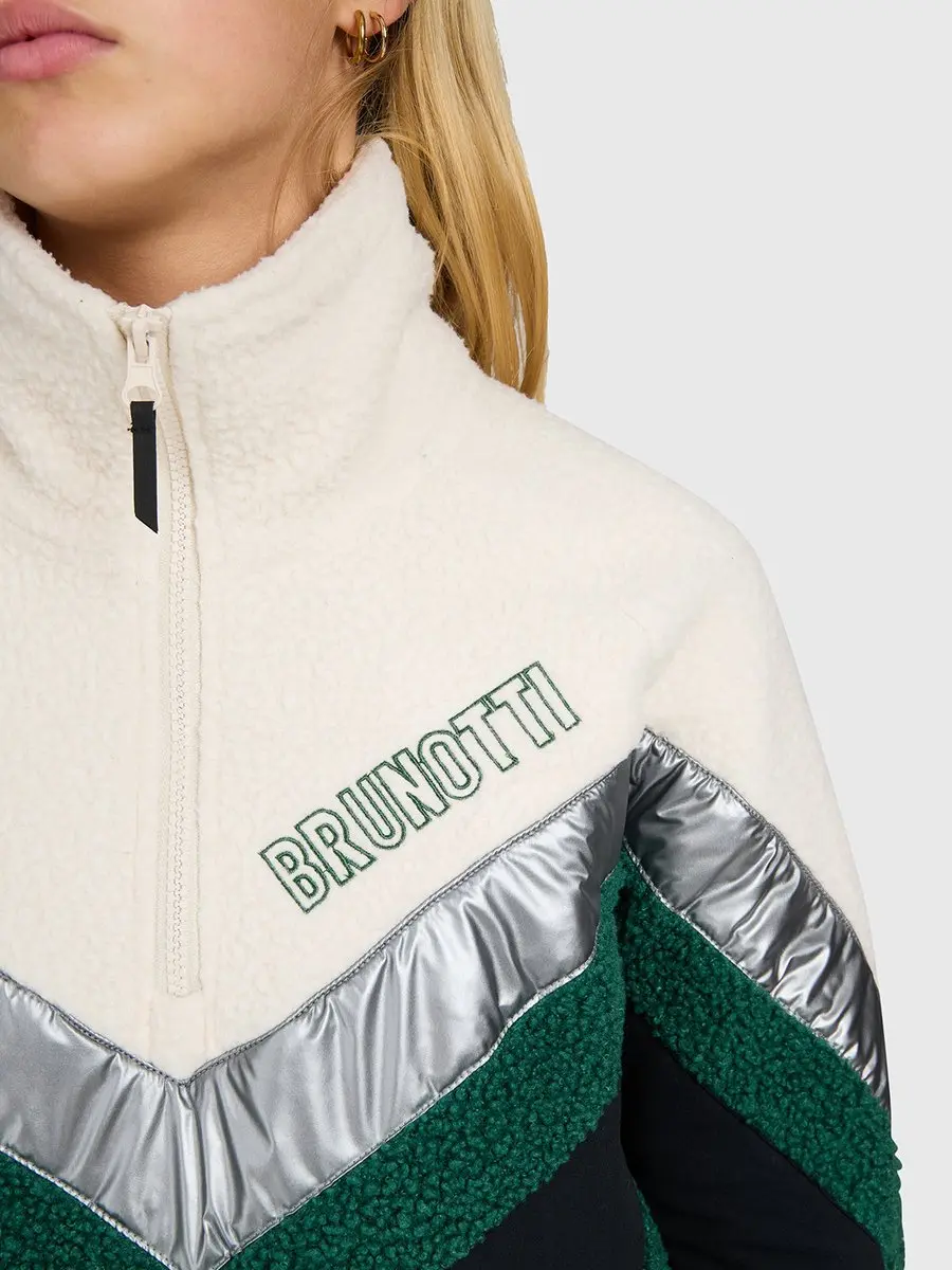 Brunotti Sandy Teddy Fleece Meisjes - Hunter Green - 176 - afbeelding 6 van 6