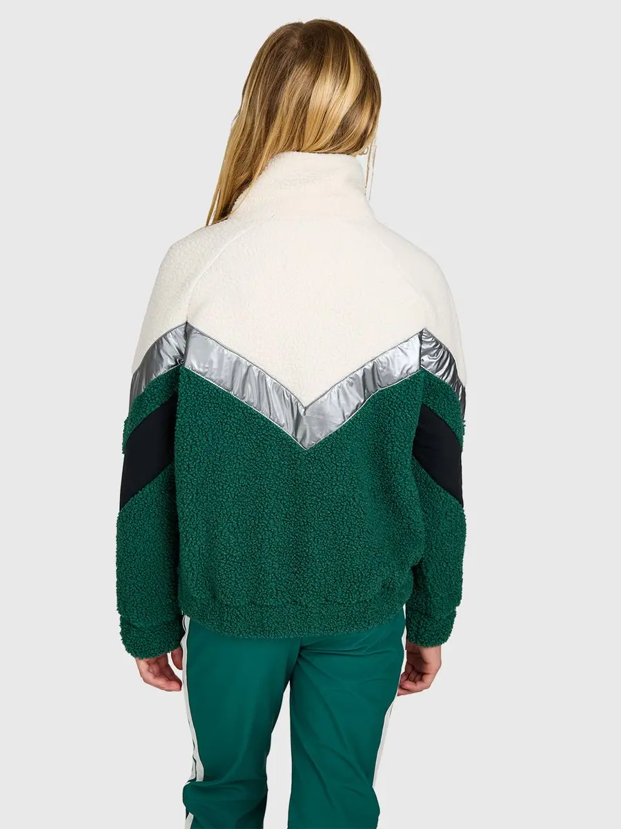 Brunotti Sandy Teddy Fleece Meisjes - Hunter Green - 176 - afbeelding 4 van 6