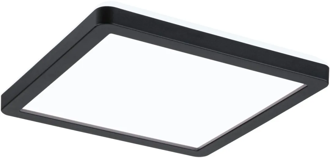 Paulmann Atria Shine LED-paneel 11,2W 900lm 4000K - Zwart