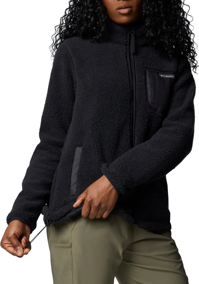 Columbia West Bend II Fleece Full Zip Dames - Zwart - M - afbeelding 6 van 6