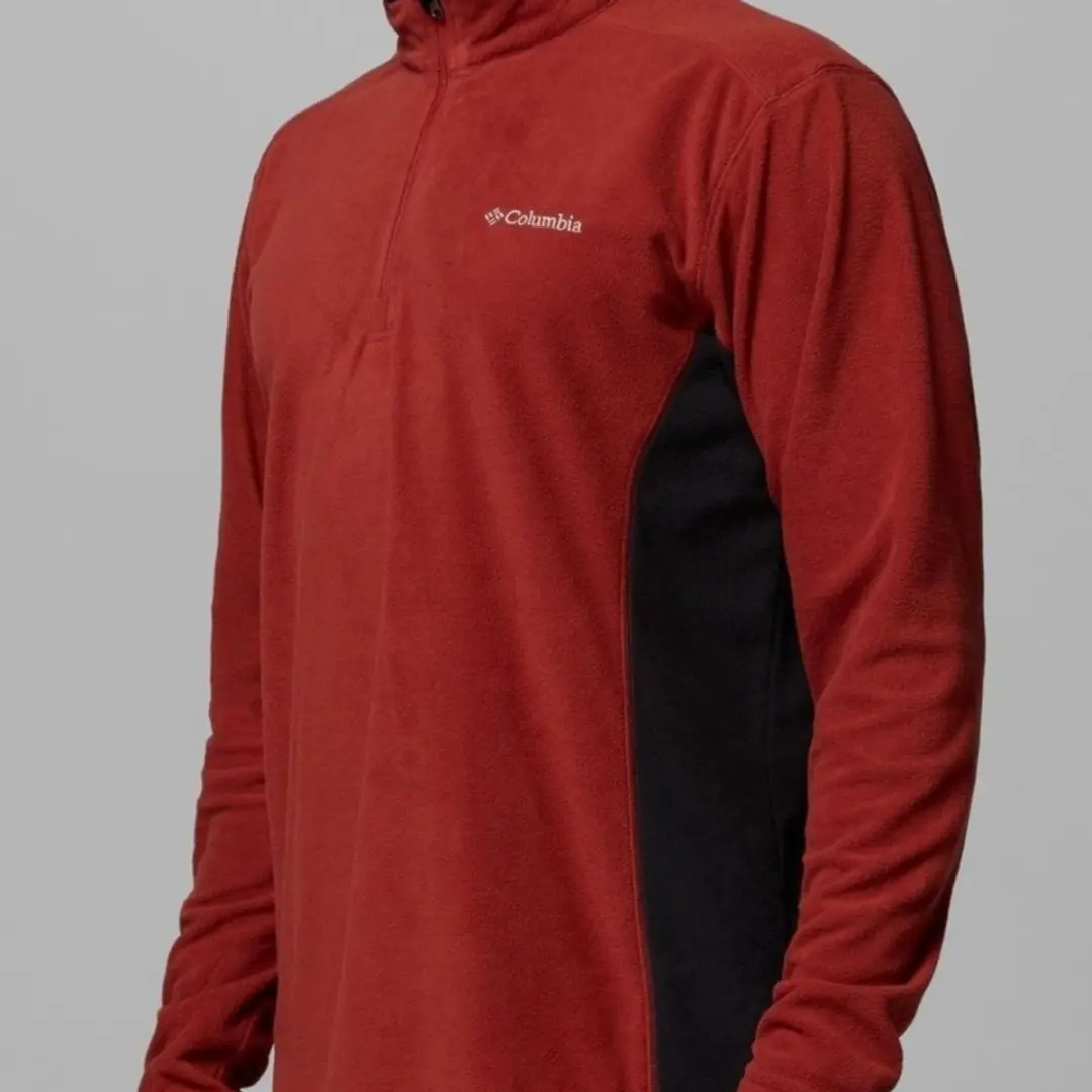 Columbia Klamath Range II Half Zip Fleece - Rood - afbeelding 3 van 4