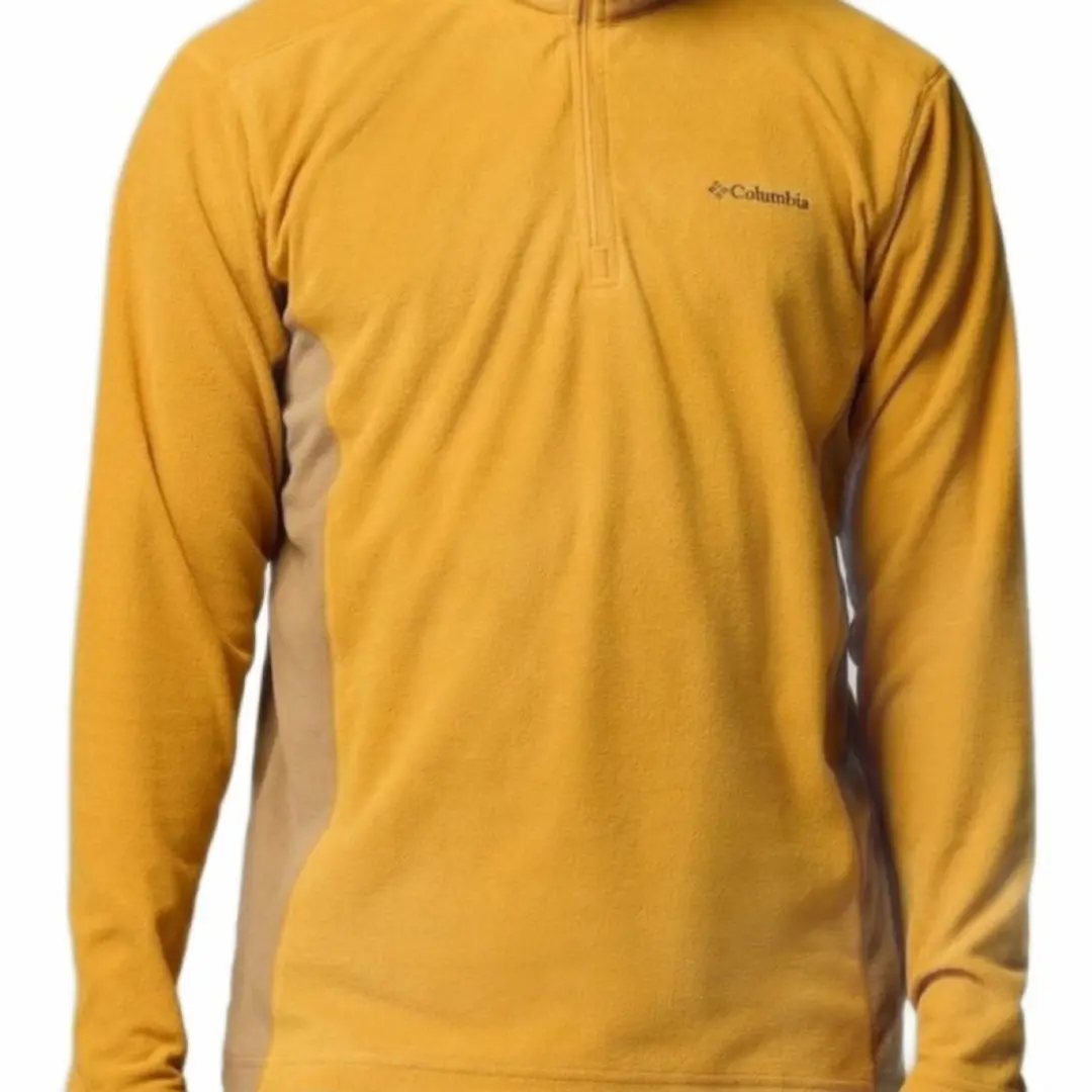 COLUMBIA KLAMATH RANGE II HALF ZIP Geel M EU