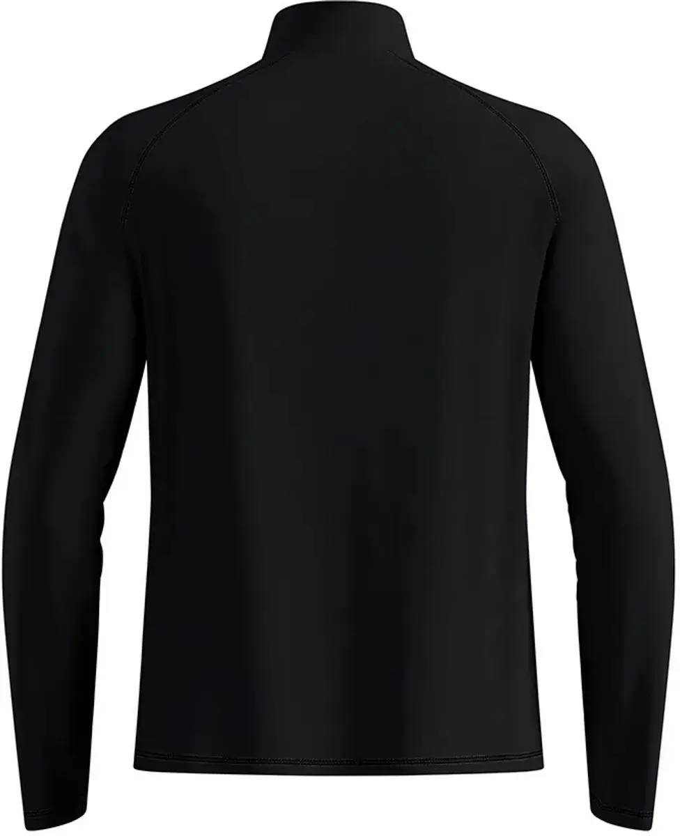 Odlo Essential Warm Sweatshirt Met Halve Rits Zwart L Man