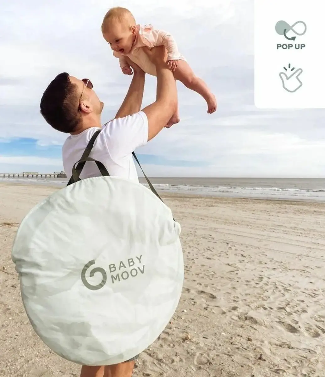 Babymoov Safe & Protect Strandtent - Green Lagoon - afbeelding 5 van 5