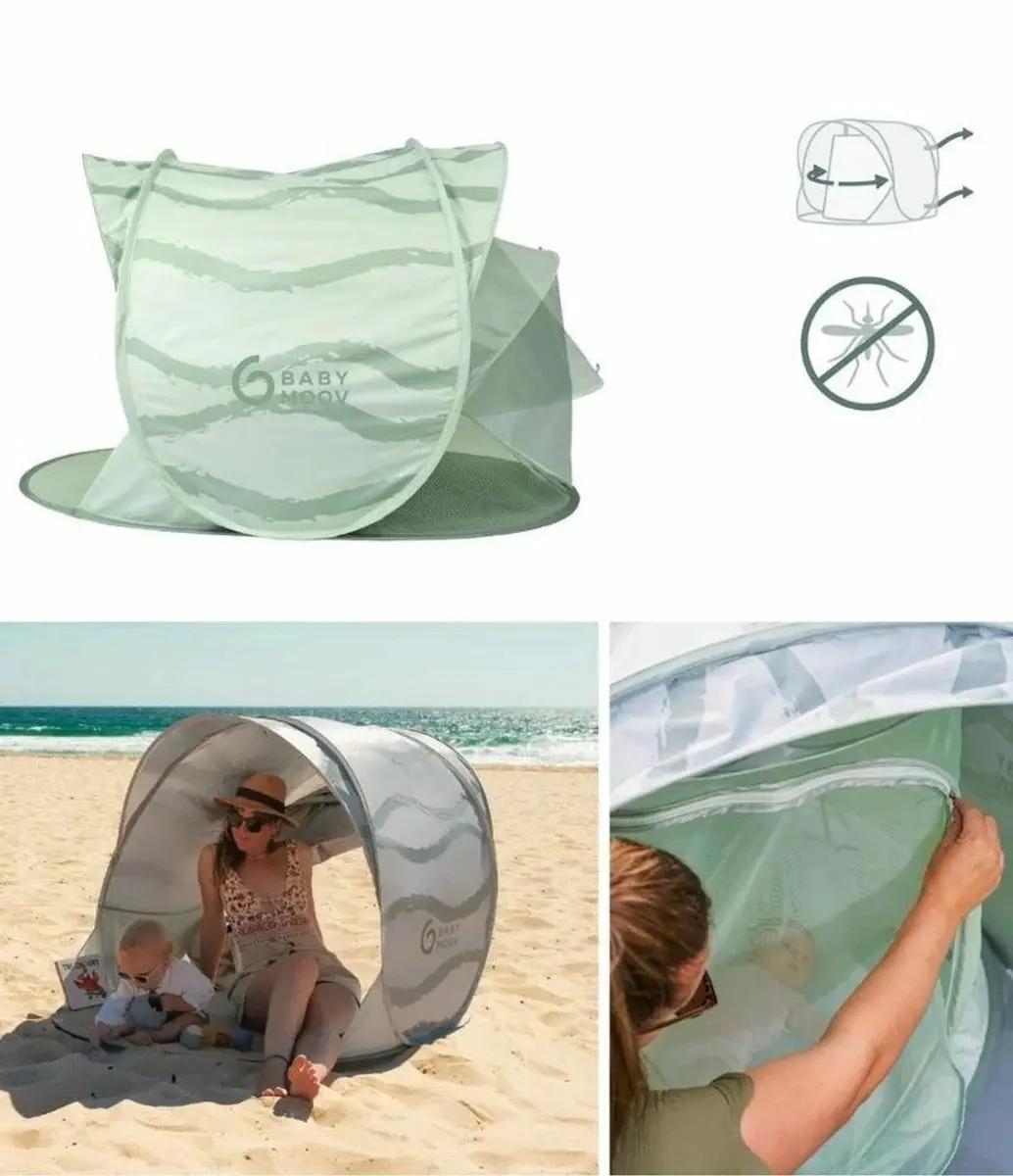 Babymoov Safe & Protect Strandtent - Green Lagoon - afbeelding 2 van 5
