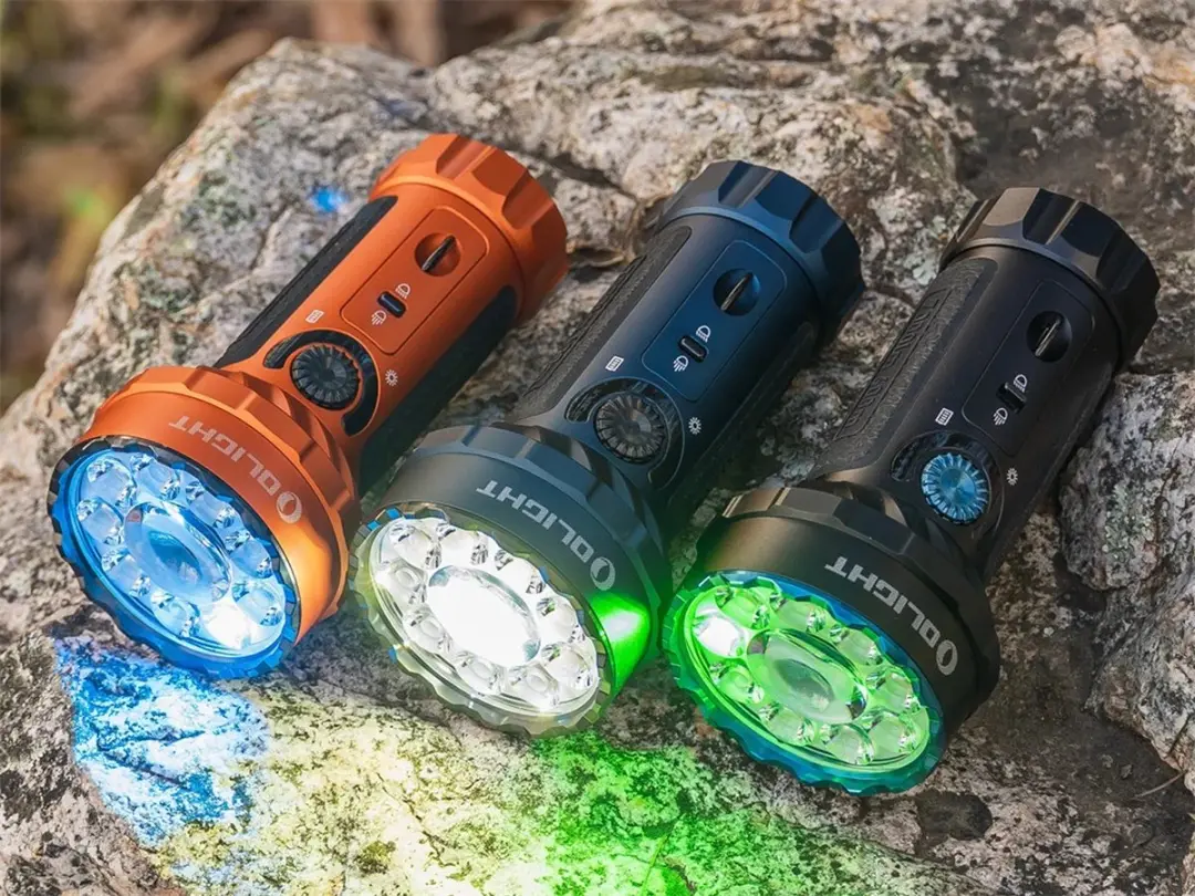 Olight Marauder Mini Zaklamp - 7000 lm - Oranje - afbeelding 6 van 6