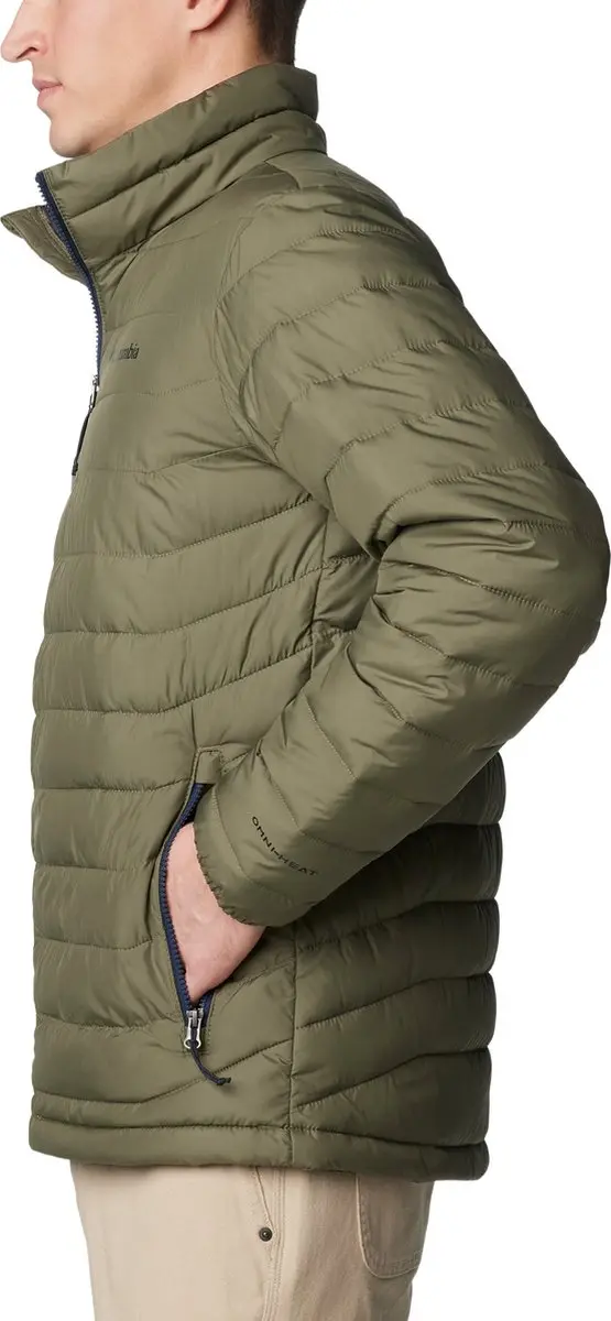 Columbia Powder Lite II Heren Jack - Stone Green - XXL - afbeelding 5 van 6