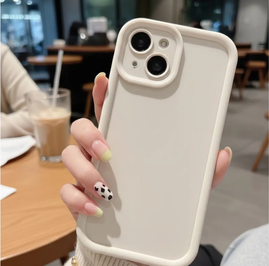NUVEX iPhone 15 Plus Hoesje 3 Stuks - Zwart/Beige/Bruin