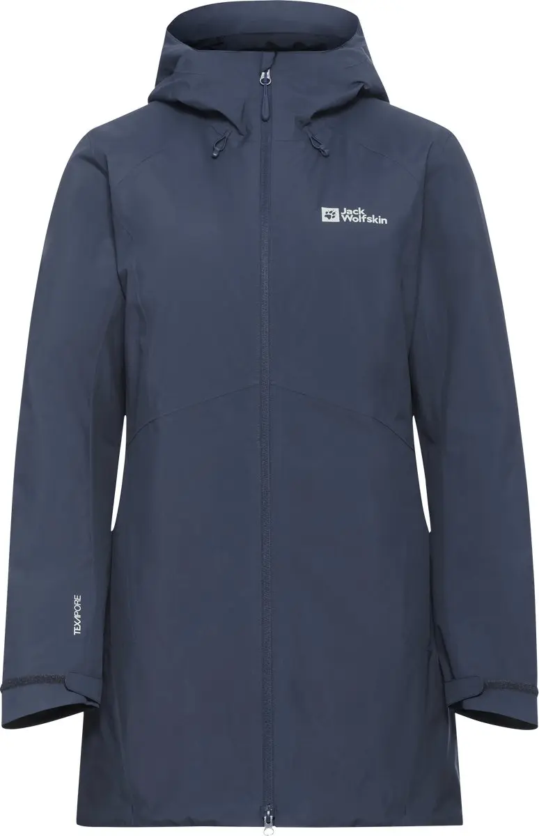 Jack Wolfskin Heidelstein Insulated Midnight Sky Winterjas Dames