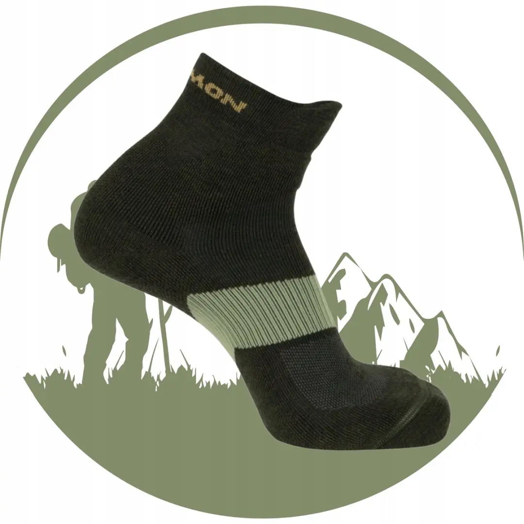 Salomon X Ultra Quarter Merino Wandelsokken Dames Maat 36-38