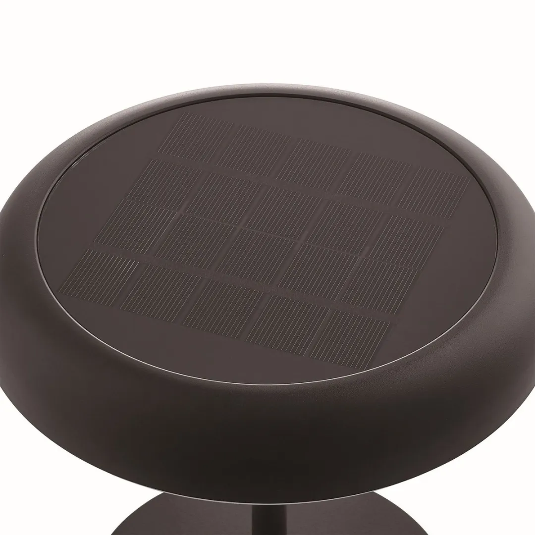 Nordlux Elmer Solar Tafellamp - 2W - 13cm - Zwart