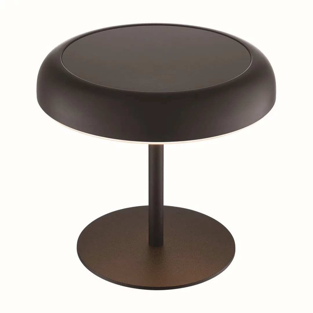 Nordlux Elmer Solar Tafellamp - 2W - 13cm - Zwart