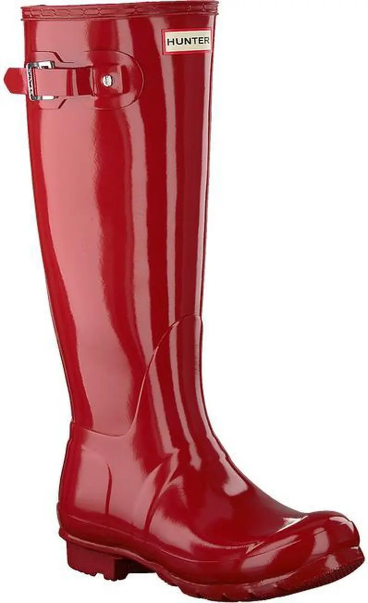 Hunter Original Tall Regenlaarzen - Rood - afbeelding 5 van 6