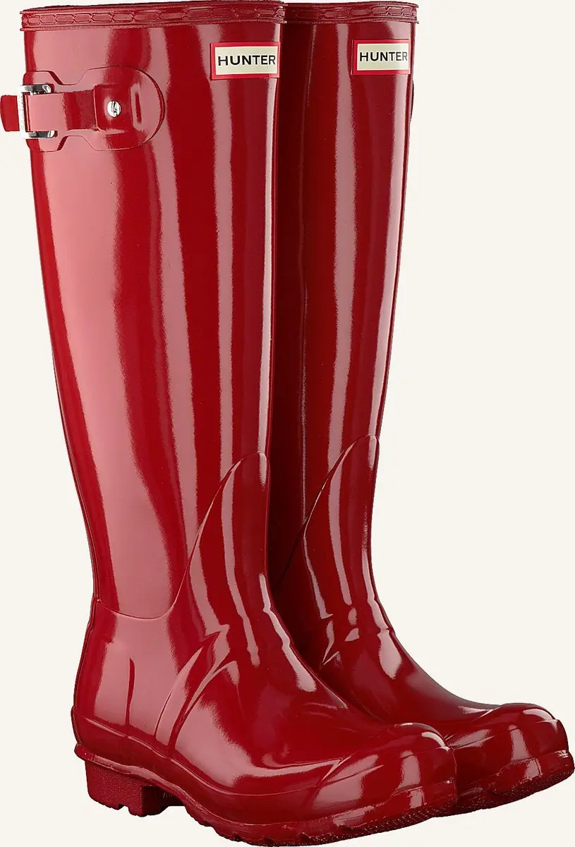 Hunter Original Tall Regenlaarzen - Rood - afbeelding 4 van 6