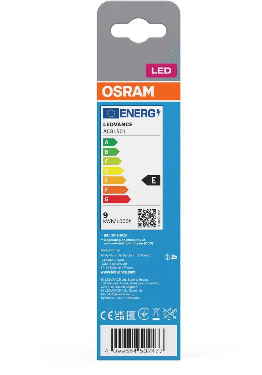 Osram Dulux LED G24d 9W 1100lm - 6500K Wit - 1 Stuk