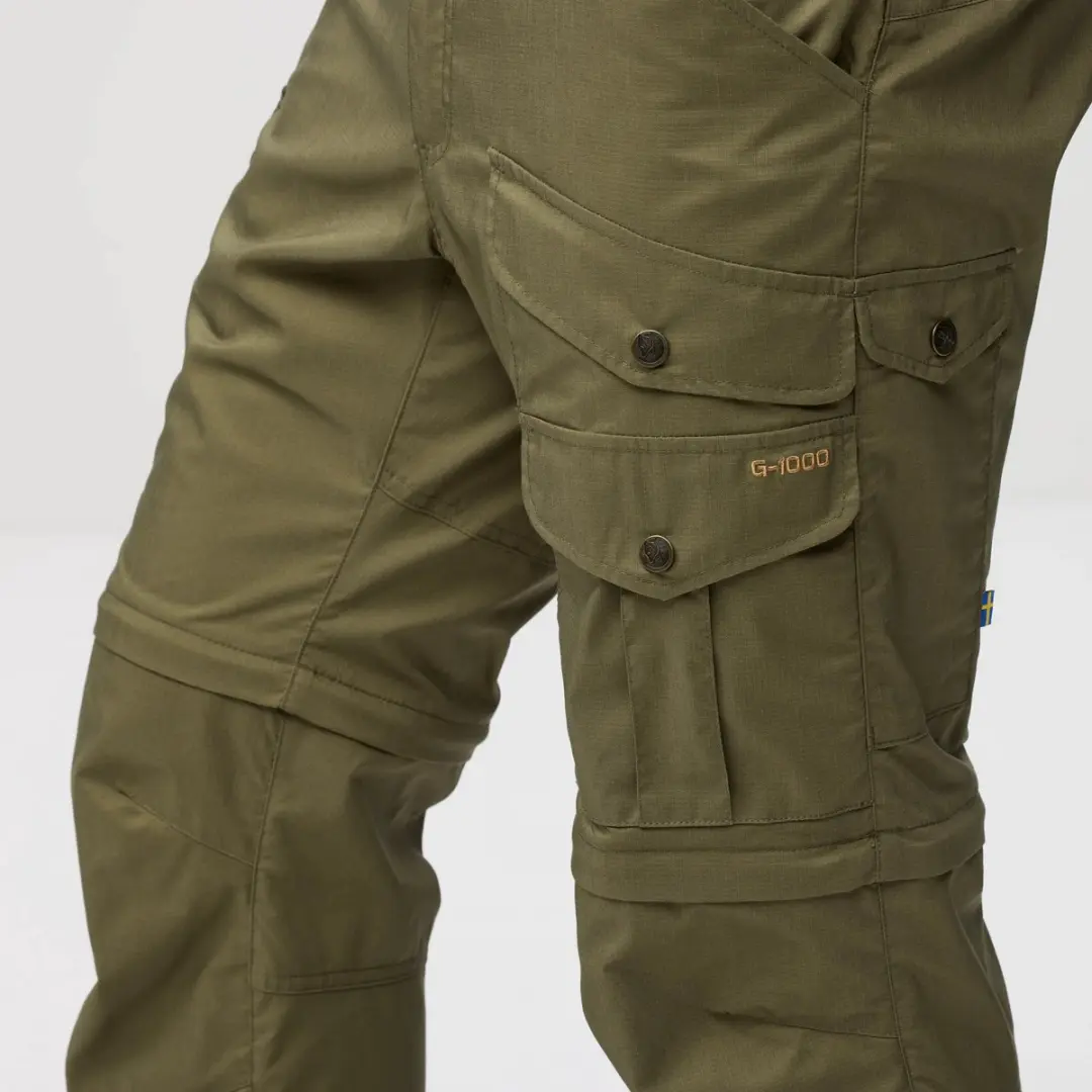Fjällräven Vidda Pro Lite Zip-Off Afritsbroek - Groen - afbeelding 3 van 6