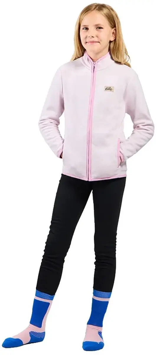 Odlo Classic Fleece Met Volledige Rits Roze 14 Years Jongen