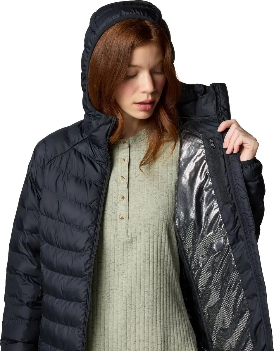 Columbia Powder Lite II Capuchonjas Dames - Zwart - XS - afbeelding 6 van 6