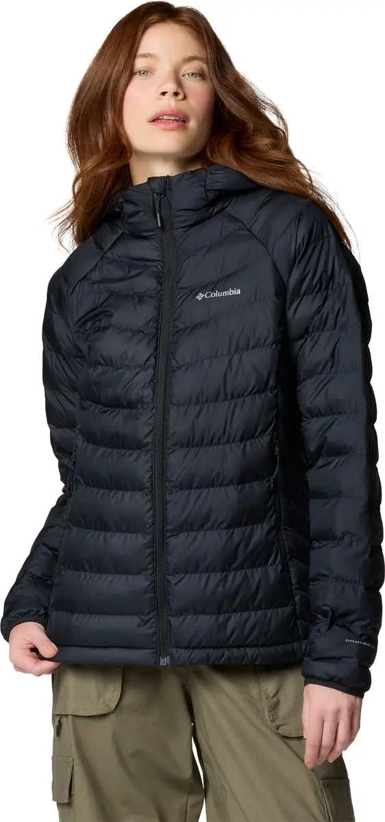 Columbia Powder Lite II Capuchonjas Dames - Zwart - XS