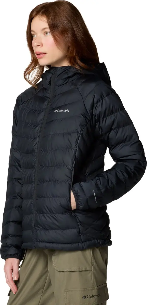 Columbia Powder Lite II Capuchonjas Dames - Zwart - XS - afbeelding 4 van 6