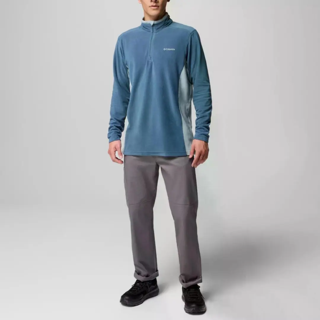 Columbia Klamath Range II Half Zip Fleece - Blauw - S - afbeelding 3 van 4