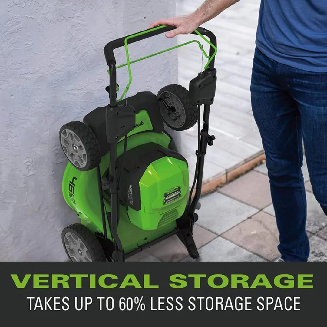 Greenworks - Grasmaaier - 48 Volt (2X24 Volt) Accu maaier