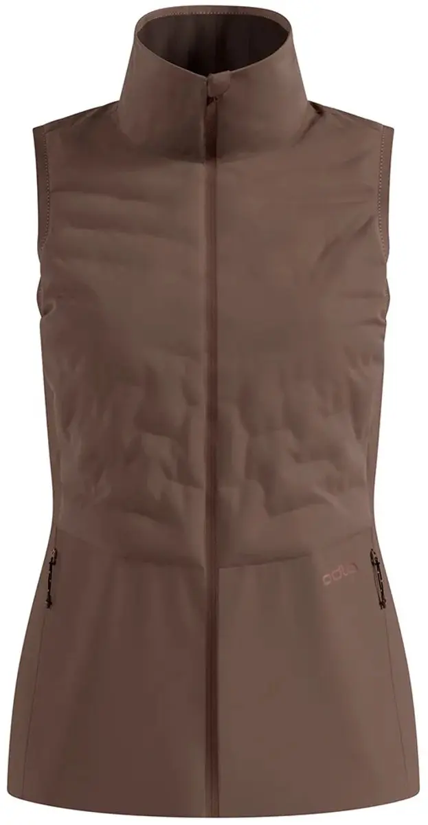 Odlo Zeroweight Insulator Vest Bruin M Vrouw