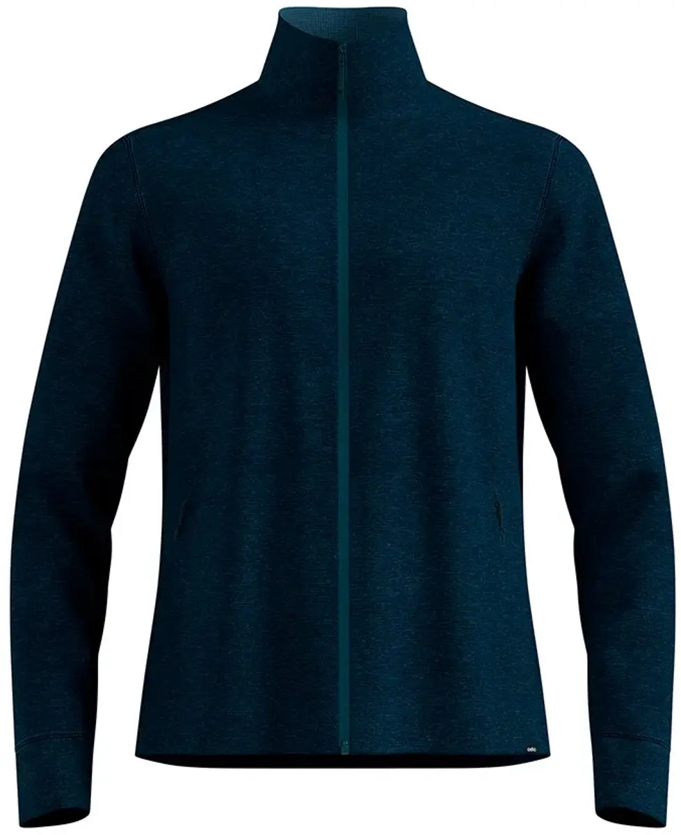 Odlo Grid Fleece Met Volledige Rits Blauw 2XL Man