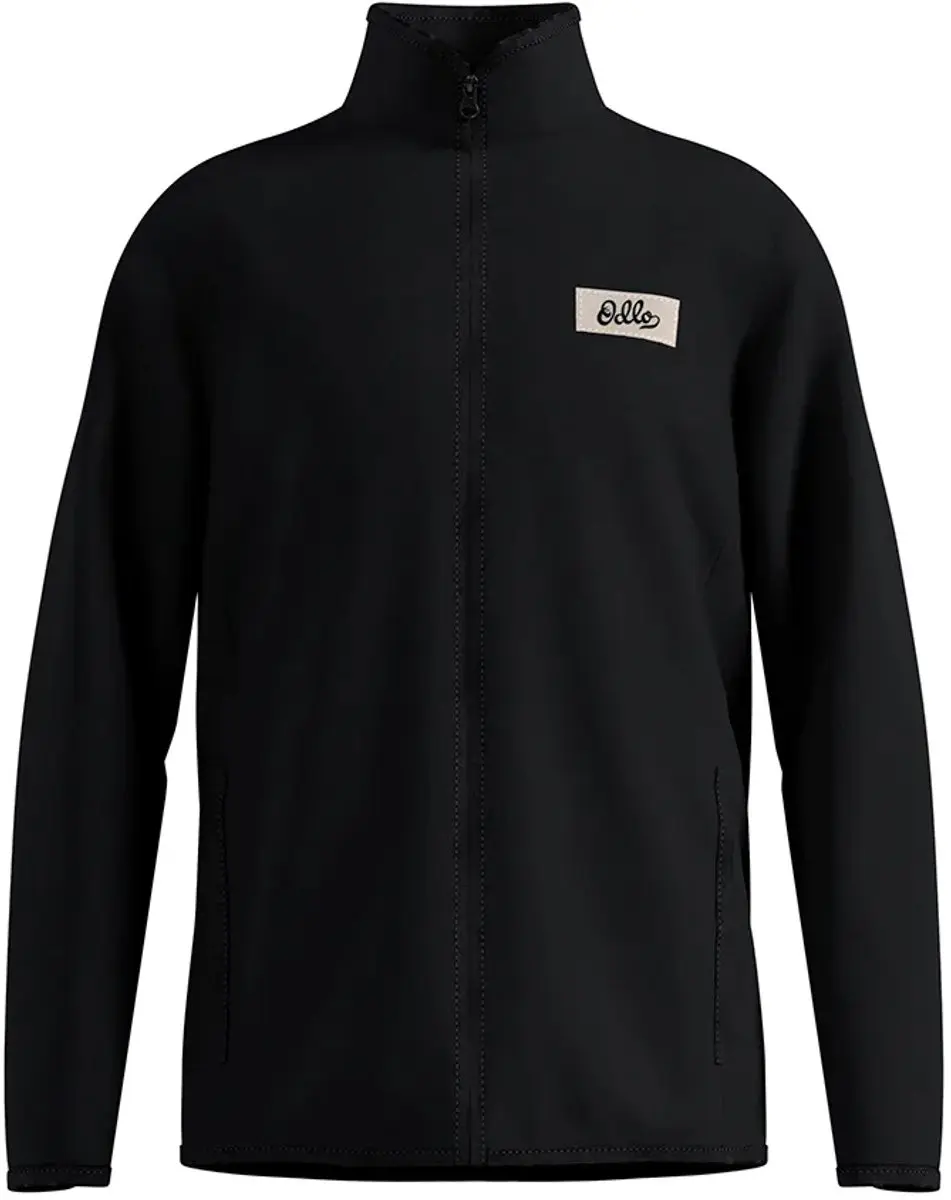 Odlo Classic Fleece Met Volledige Rits Zwart 12 Years Jongen