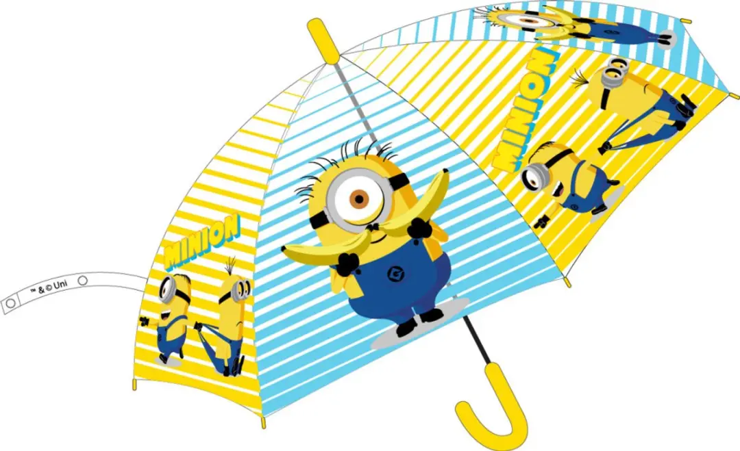Minions kinder semi-automatische paraplu Ø68 cm