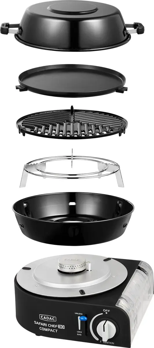 Cadac Safari Chef 30 Compact Gasbarbecue