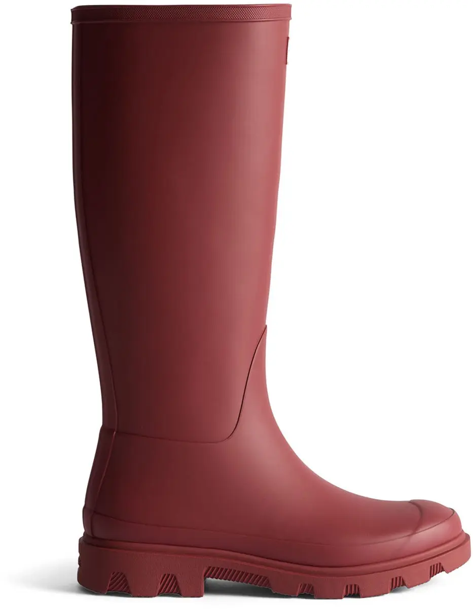 Hunter - Downpour Tall - Unisex - Regenlaarzen Waterdicht - Bordeaux - afbeelding 3 van 3