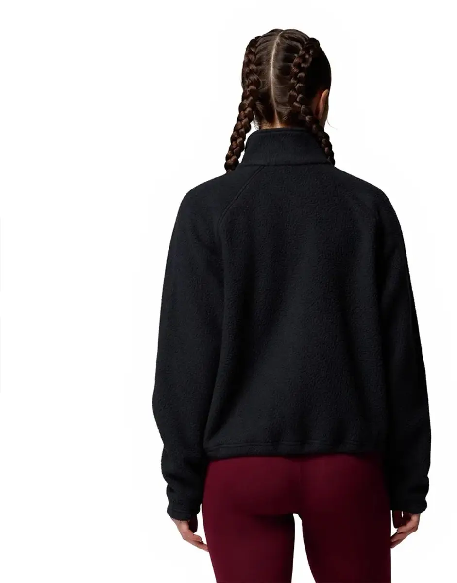 Columbia Jasper Ridge Pebbled Fleece Dames - Zwart XL - afbeelding 3 van 6