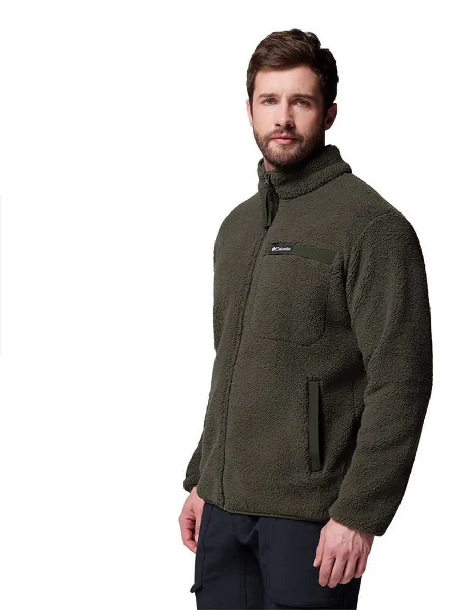 Columbia Rugged Ridge High Pile Fleece Full Zip - Greenscape - afbeelding 4 van 6