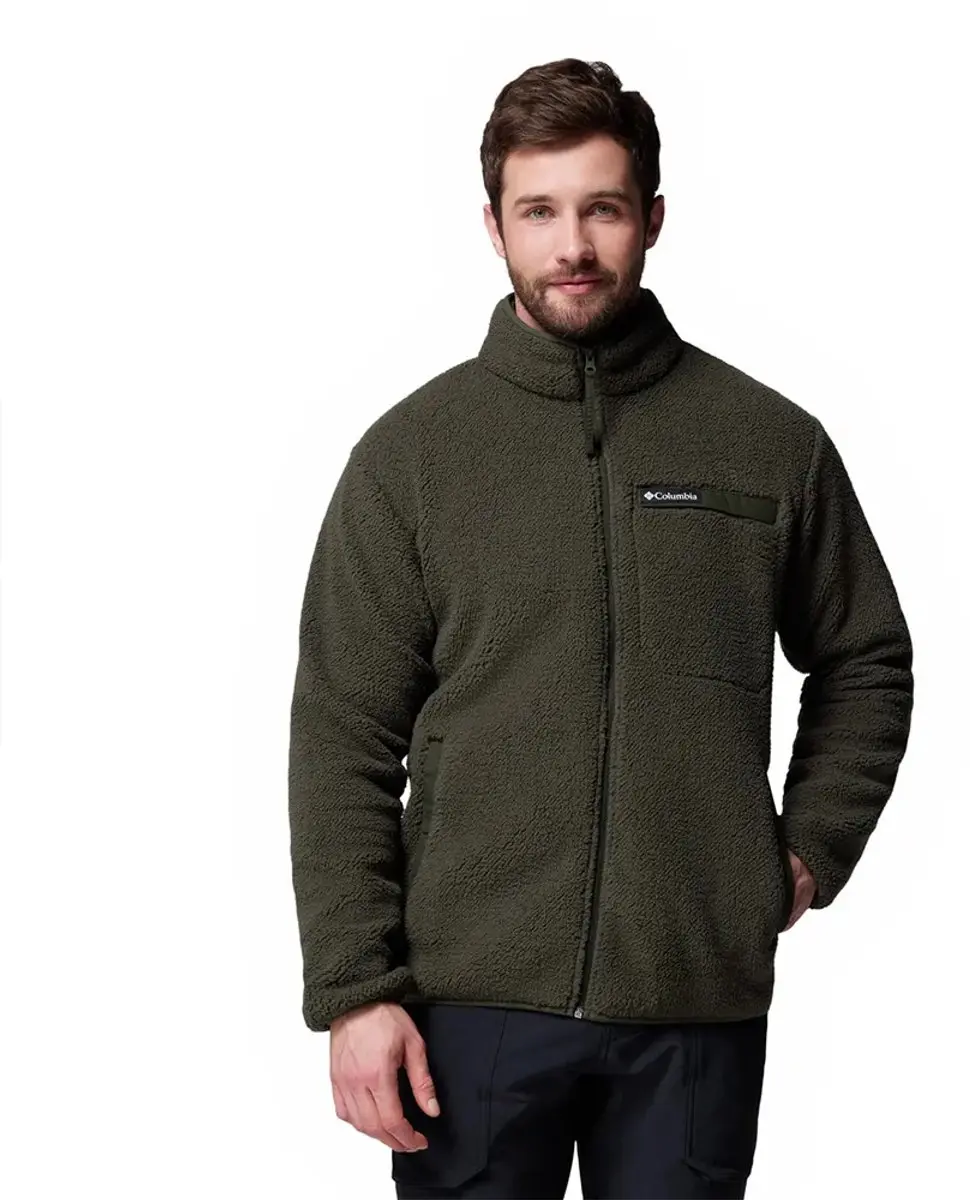 Columbia Rugged Ridge High Pile Fleece Full Zip - Greenscape - afbeelding 6 van 6