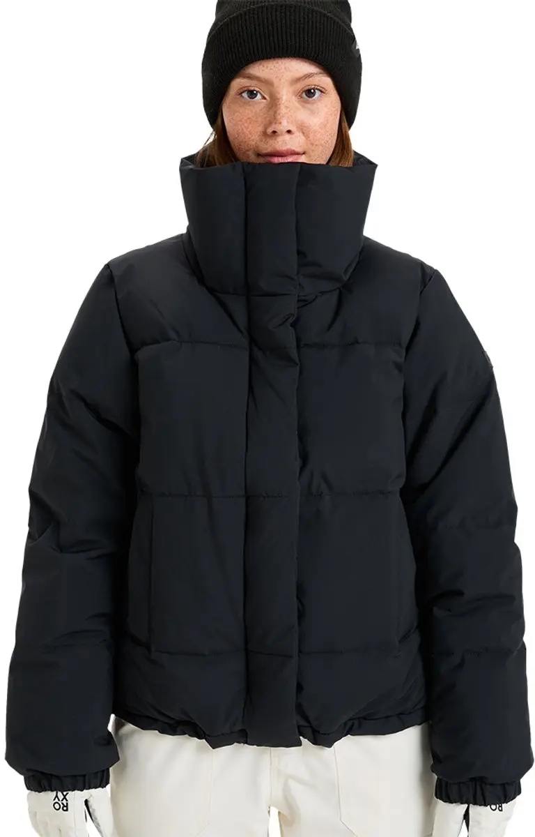 Roxy Snow Winter Rebel Jas Zwart L Vrouw