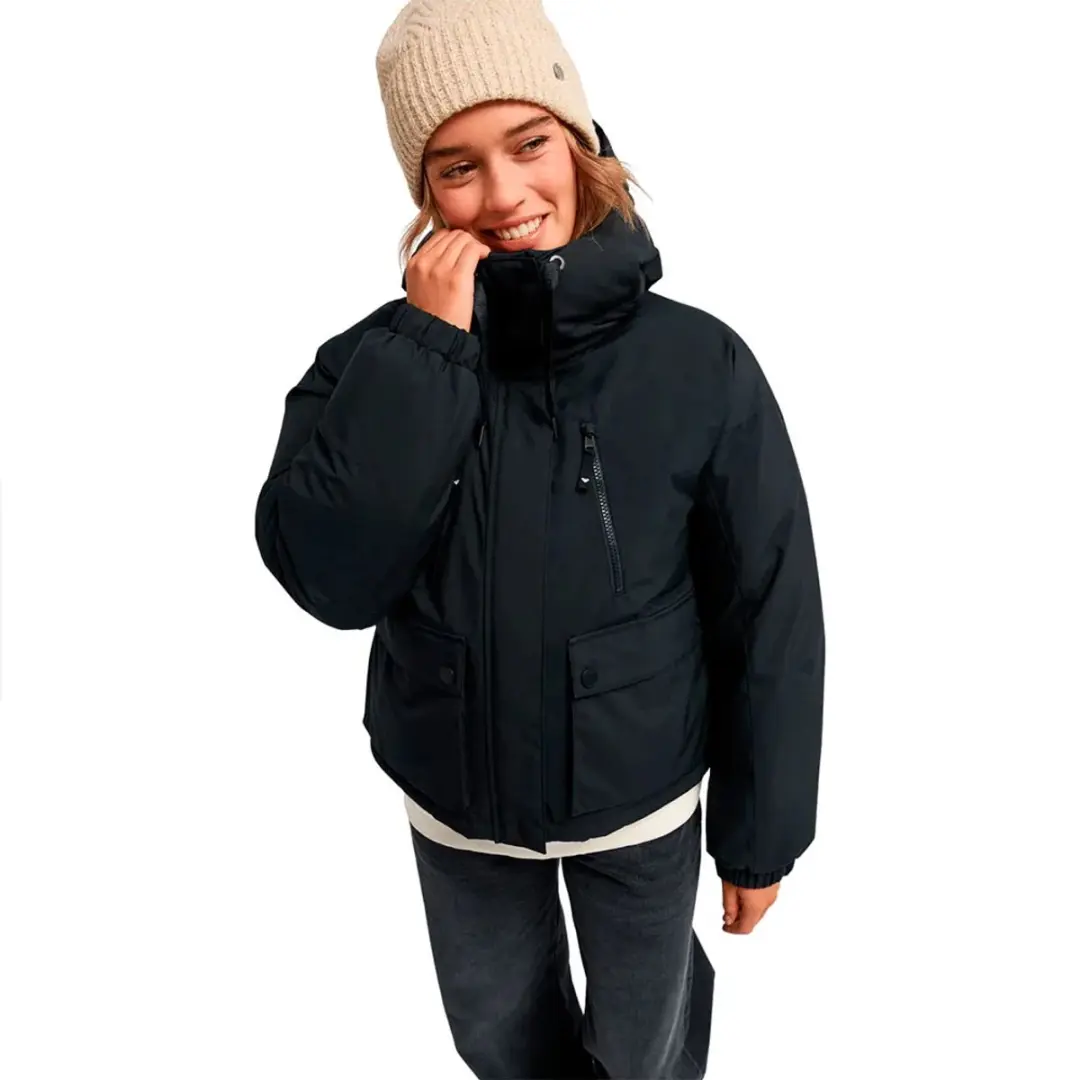 Roxy Duskyhaze Jas Zwart XS Vrouw