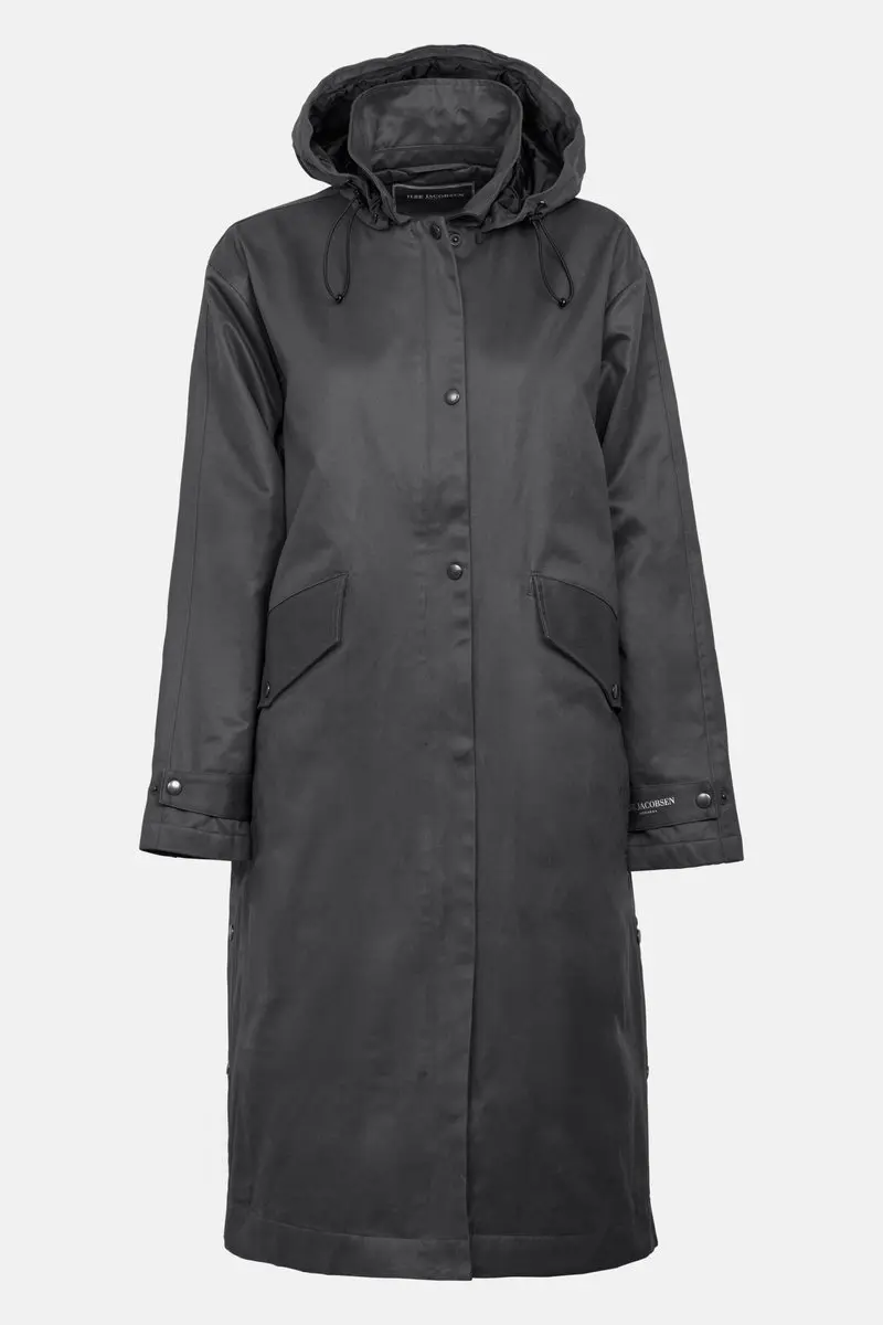 Winterjas jas van waxed cotton LAND01