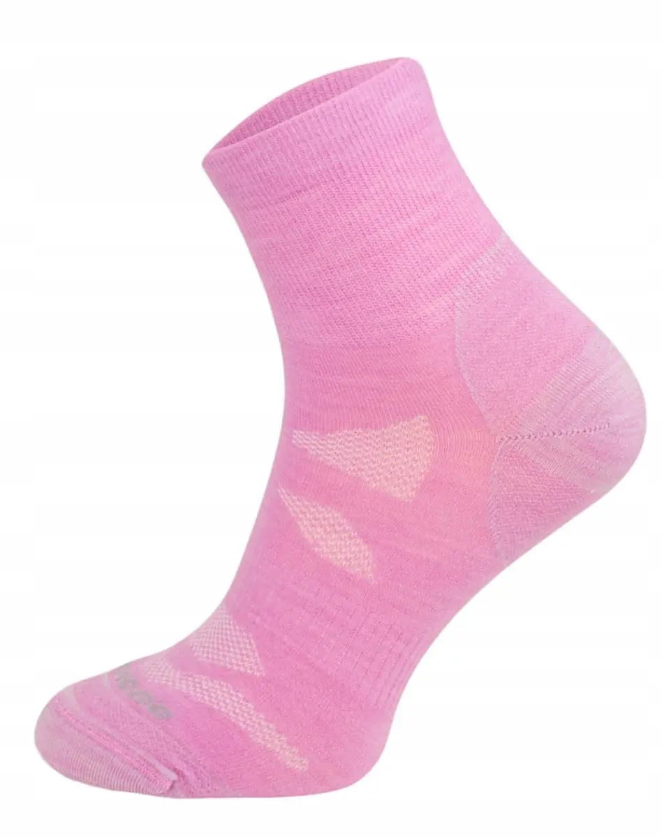 Comodo TR22 Merino Wandelsokken Light Quarter Roze 35-38