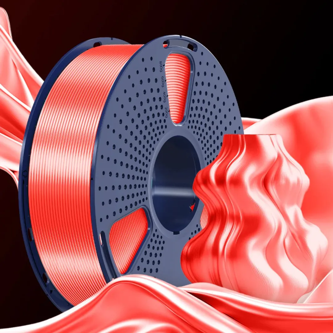 Sunlu PLA+ Silk 1.75mm Rood