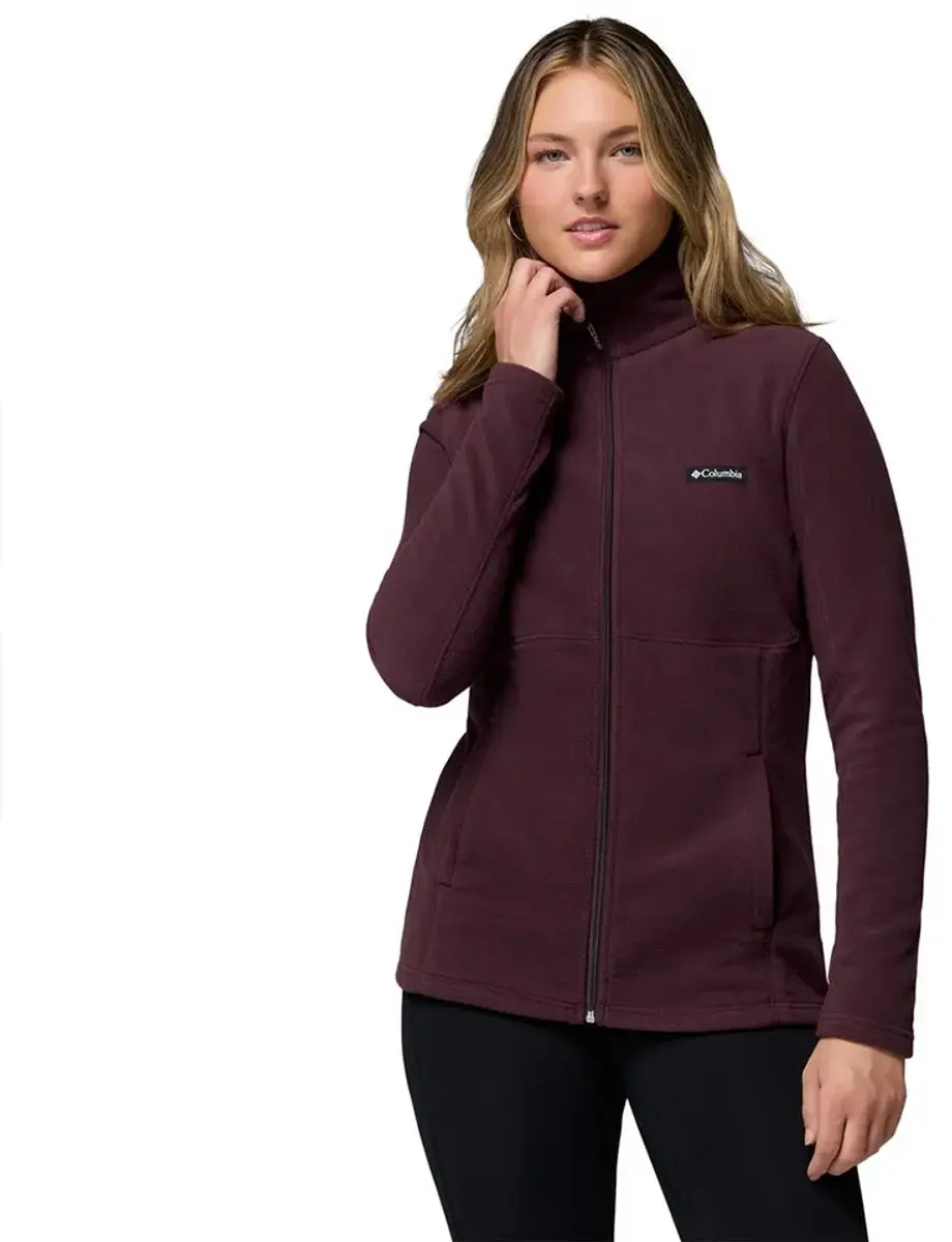Columbia Basin Trail™ Iii Fleece Met Volledige Rits Bruin S Vrouw
