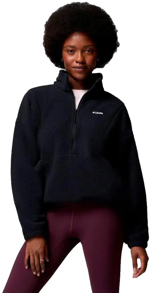 Columbia Timber Meadow™ Mtr Fleece Met Halve Rits Zwart L Vrouw