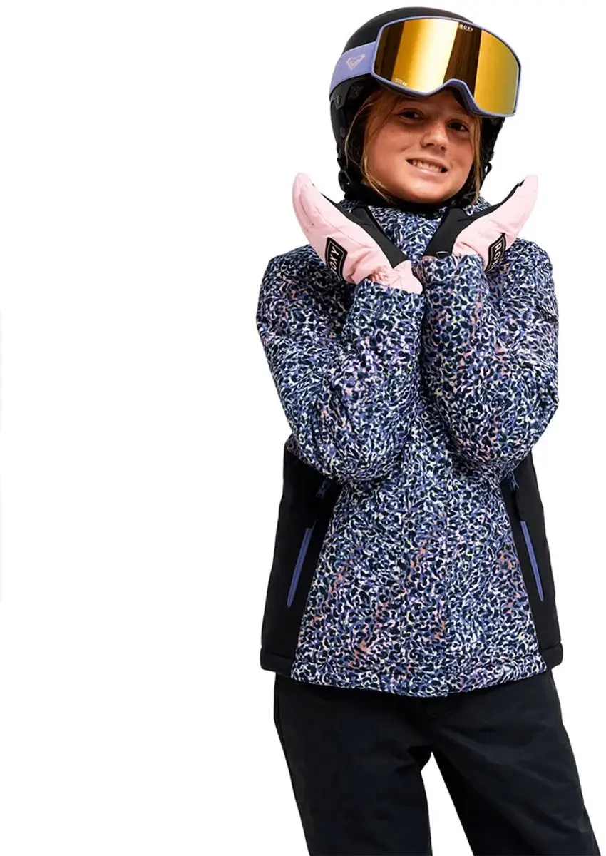 Roxy Snowflare Skijack Meisjes - True Black - 146/152