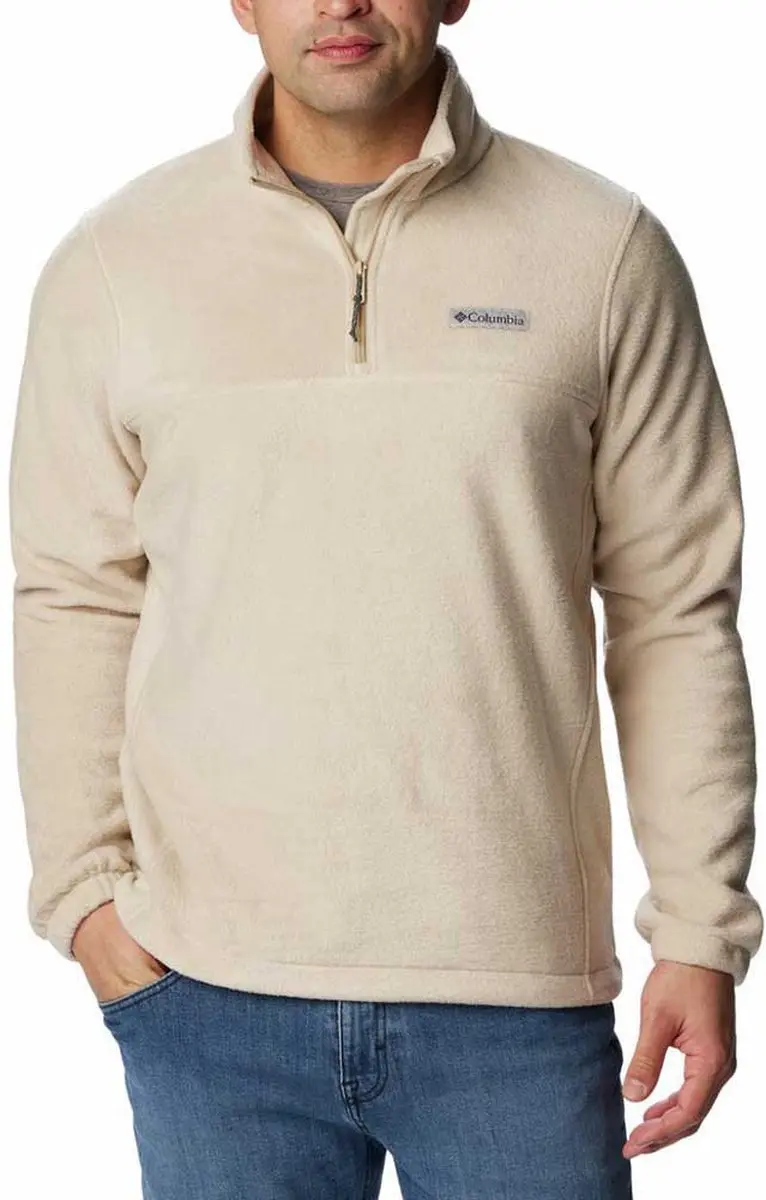 Columbia Steens Mountain Fleece Halve Rits - Beige - XL