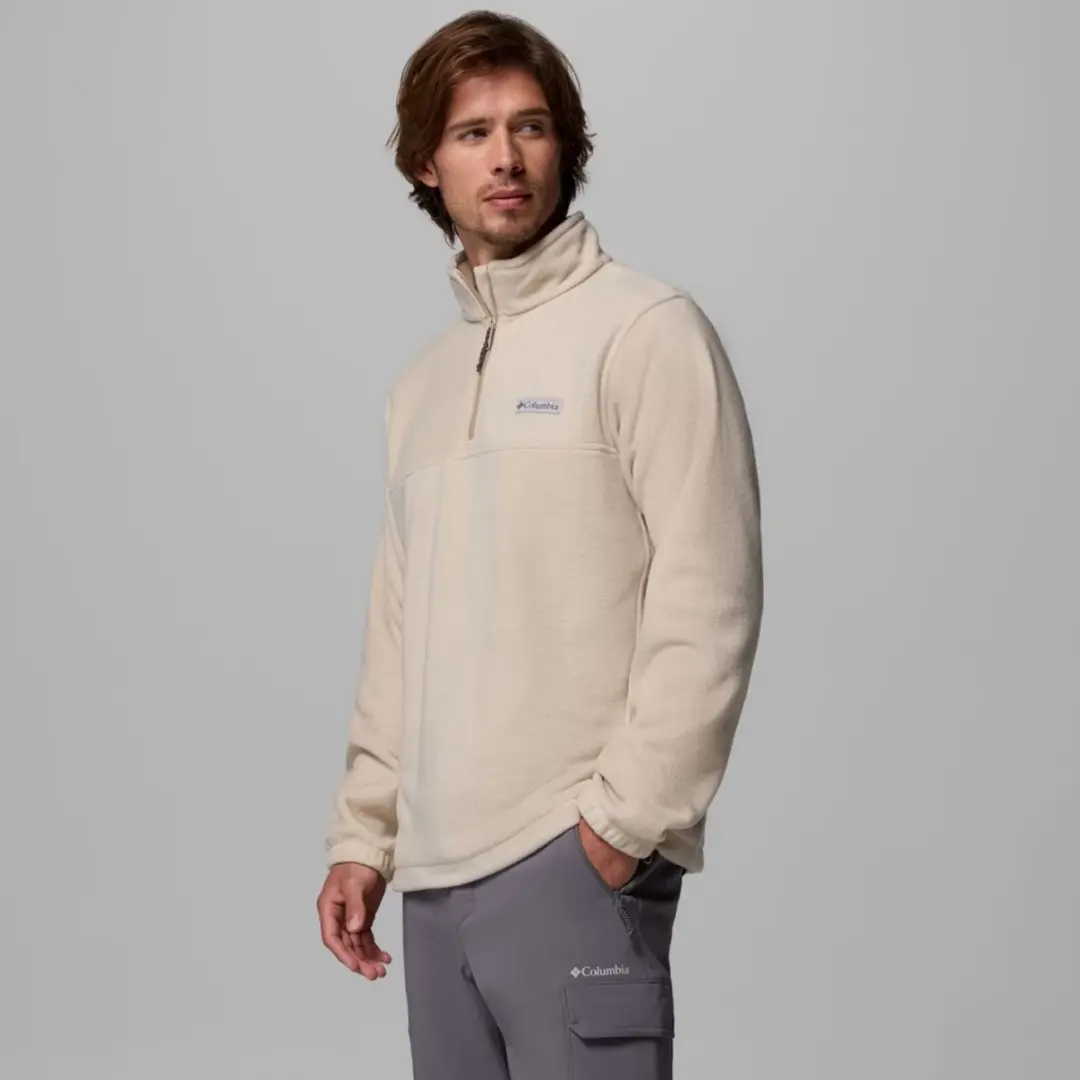 Columbia Steens Mountain Fleece Halve Rits - Beige - XL - afbeelding 4 van 6