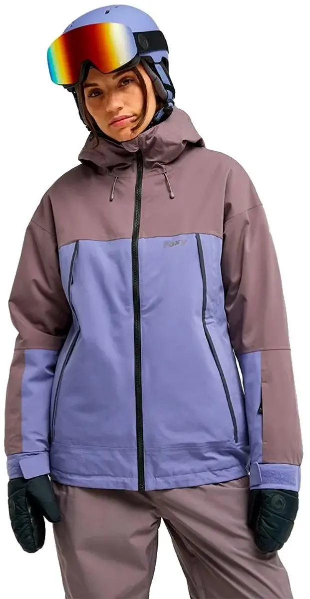 Roxy Ice Bounded Jas Paars L Vrouw