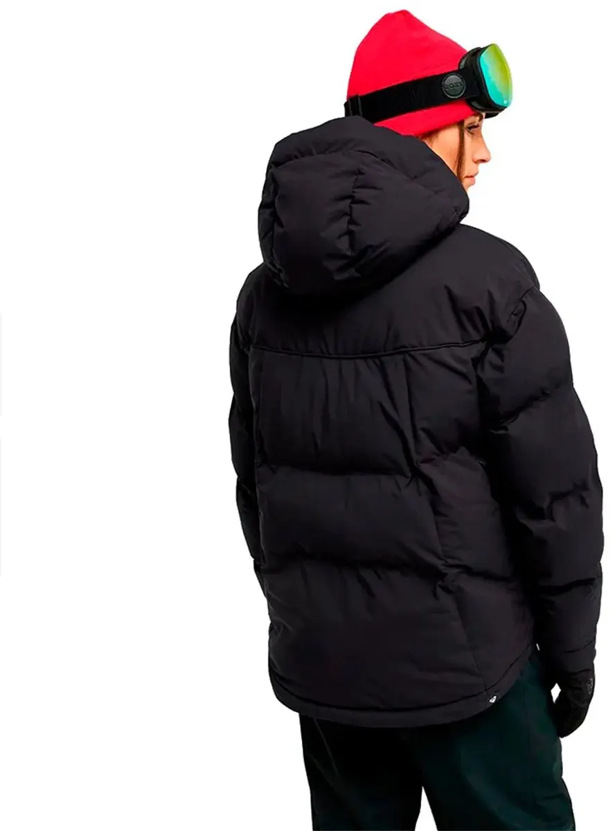 Roxy Alofted Puffy 15K Dames Jas - Zwart - L - afbeelding 2 van 4