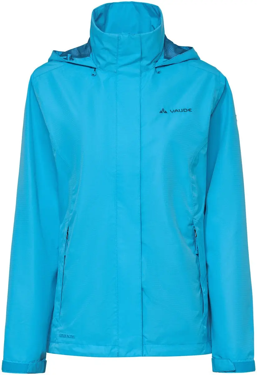 VAUDE Escape Light Jas, Hardshell Jas, Dames Outdoor Sportjassen, Waterdicht, Winddicht, Hardshell, Hooded, Regular fit - afbeelding 2 van 2