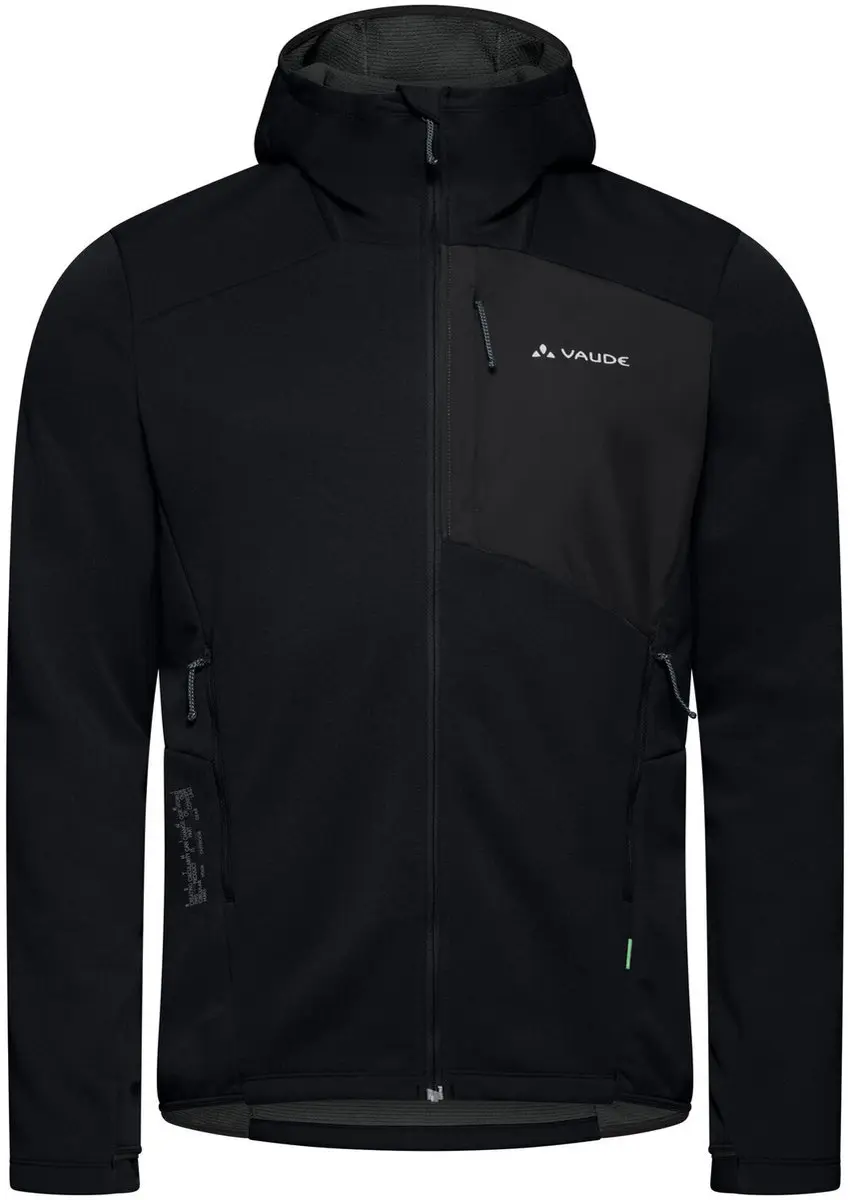 Vaude Monviso III Zip-up Fleece met Capuchon