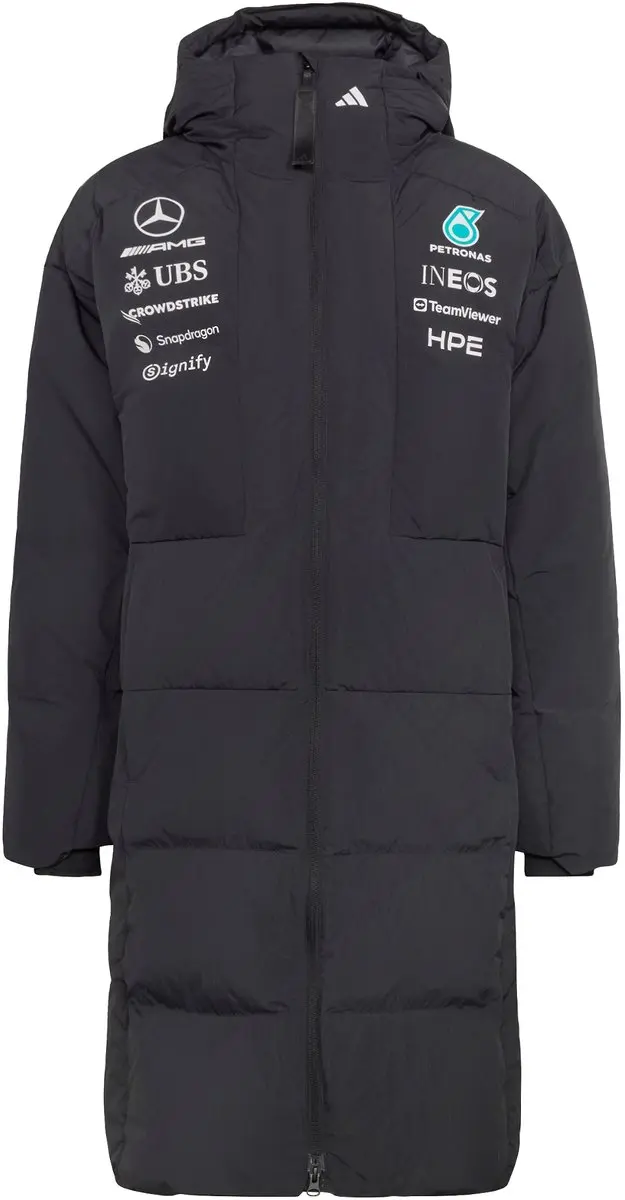 adidas Mercedes AMG Petronas F1 Team Engineers winterjack - Zwart - afbeelding 6 van 6